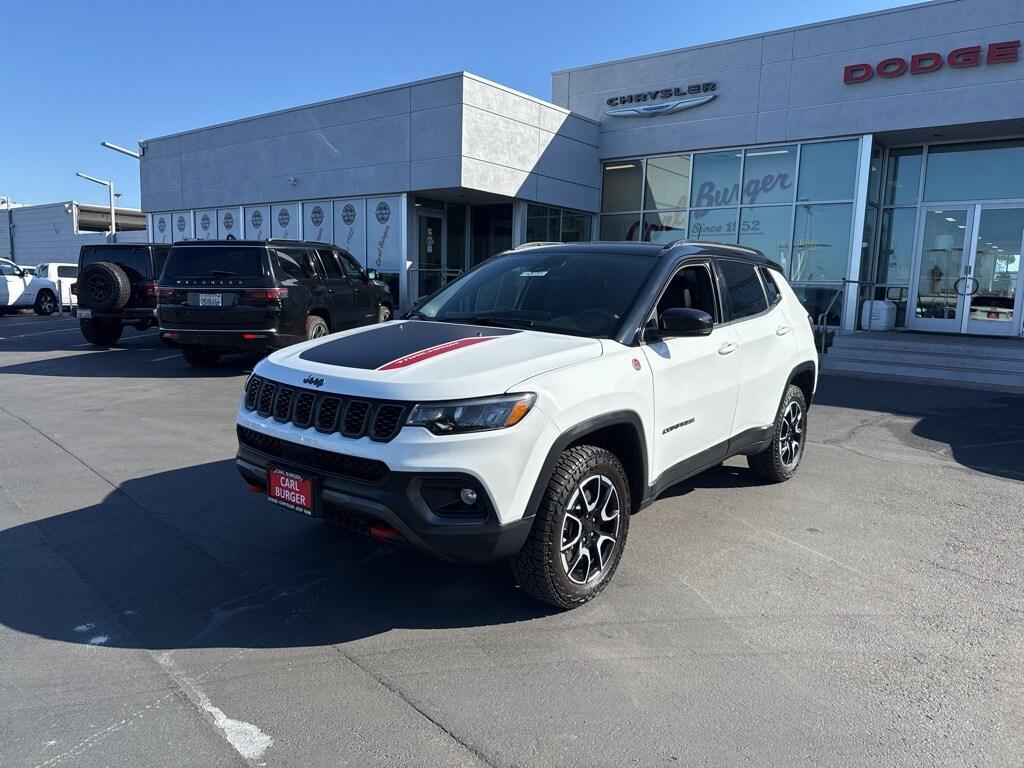 used 2024 Jeep Compass car, priced at $29,990