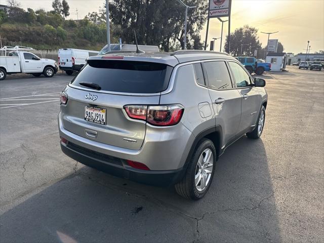 used 2022 Jeep Compass car, priced at $24,990