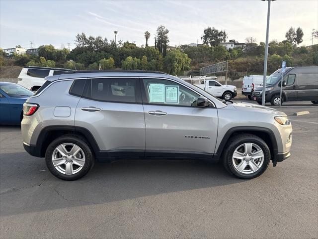 used 2022 Jeep Compass car, priced at $24,990