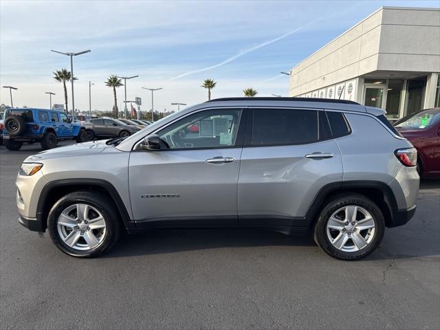 used 2022 Jeep Compass car, priced at $24,990