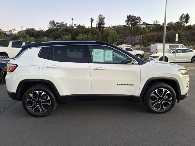 used 2022 Jeep Compass car, priced at $25,990