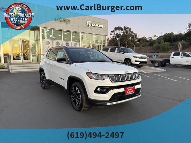 used 2022 Jeep Compass car, priced at $26,990