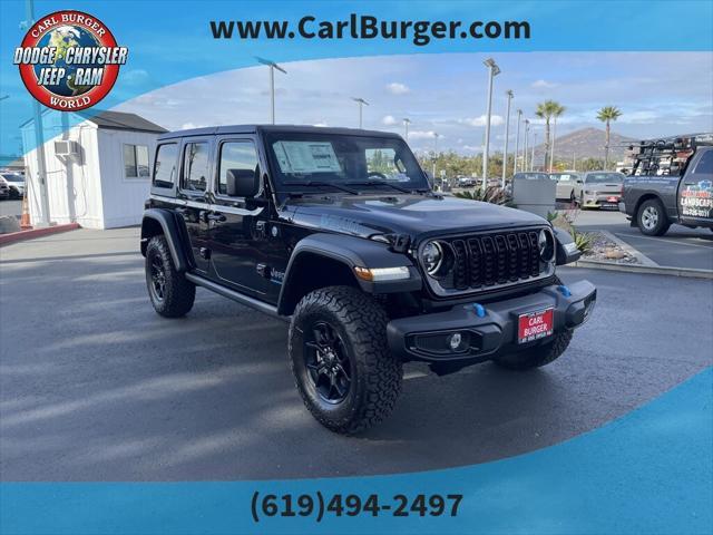 new 2024 Jeep Wrangler 4xe car, priced at $62,750