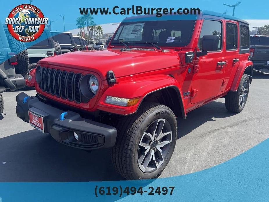 new 2024 Jeep Wrangler 4xe car, priced at $45,800
