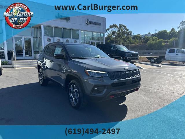 used 2022 Jeep Compass car, priced at $27,990