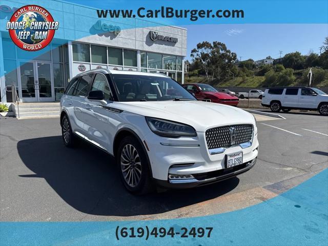 used 2020 Lincoln Aviator car, priced at $34,990