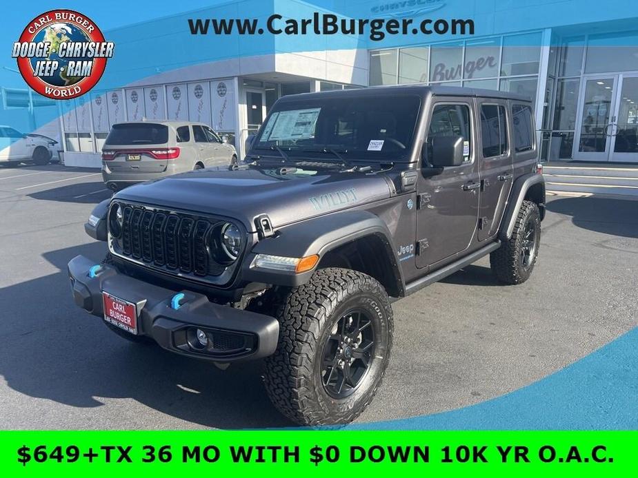 new 2024 Jeep Wrangler 4xe car, priced at $51,370