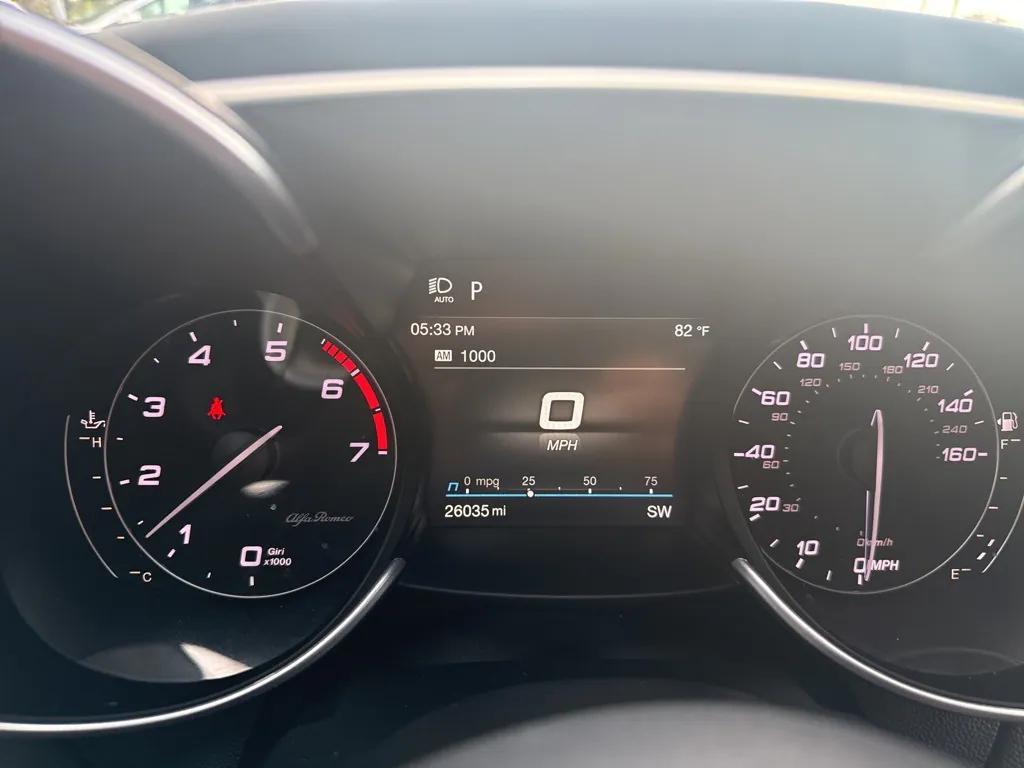 used 2023 Alfa Romeo Giulia car, priced at $26,490