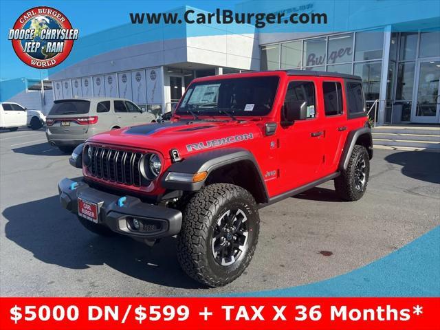 new 2024 Jeep Wrangler 4xe car, priced at $60,050