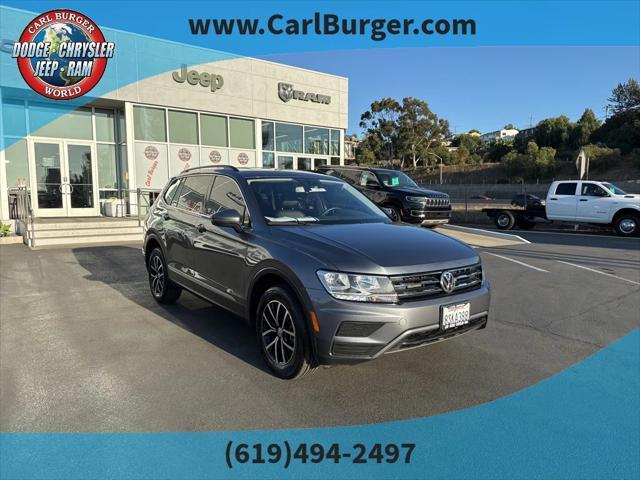 used 2021 Volkswagen Tiguan car, priced at $21,990