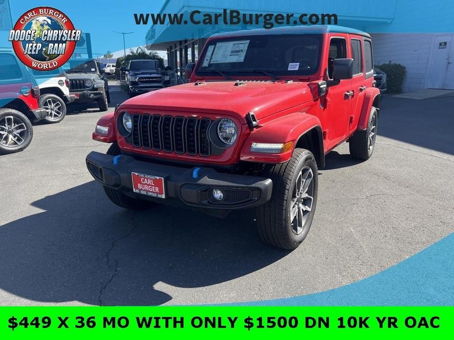 new 2024 Jeep Wrangler 4xe car, priced at $41,800