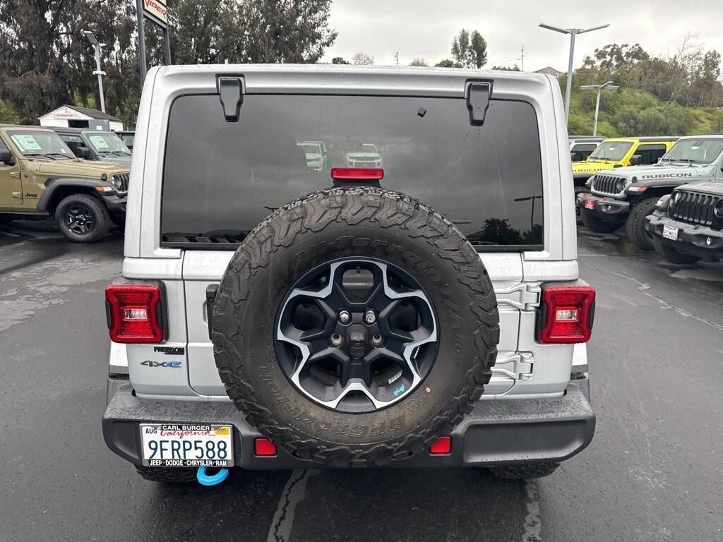 used 2022 Jeep Wrangler Unlimited 4xe car, priced at $43,990
