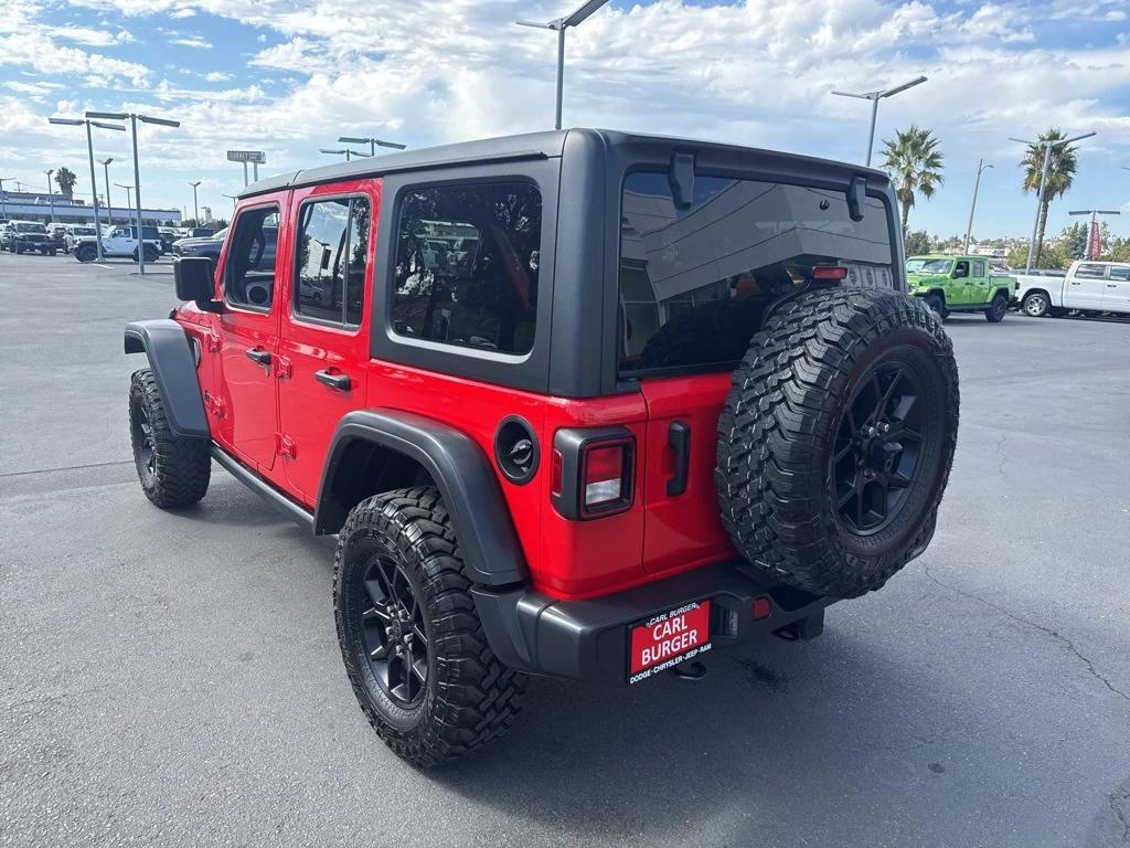used 2024 Jeep Wrangler car, priced at $40,990