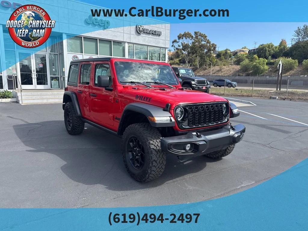 used 2024 Jeep Wrangler car, priced at $40,990