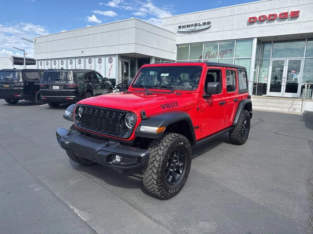 used 2024 Jeep Wrangler car, priced at $40,990