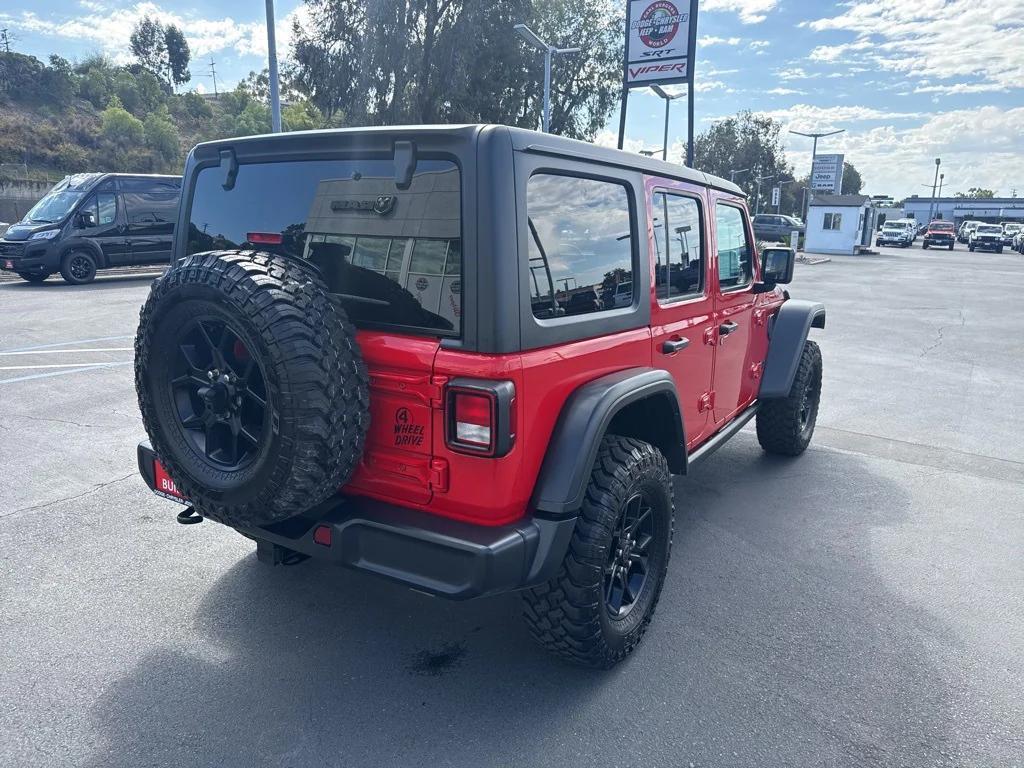 used 2024 Jeep Wrangler car, priced at $40,990