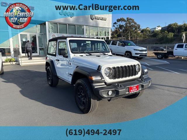 used 2024 Jeep Wrangler car, priced at $30,990