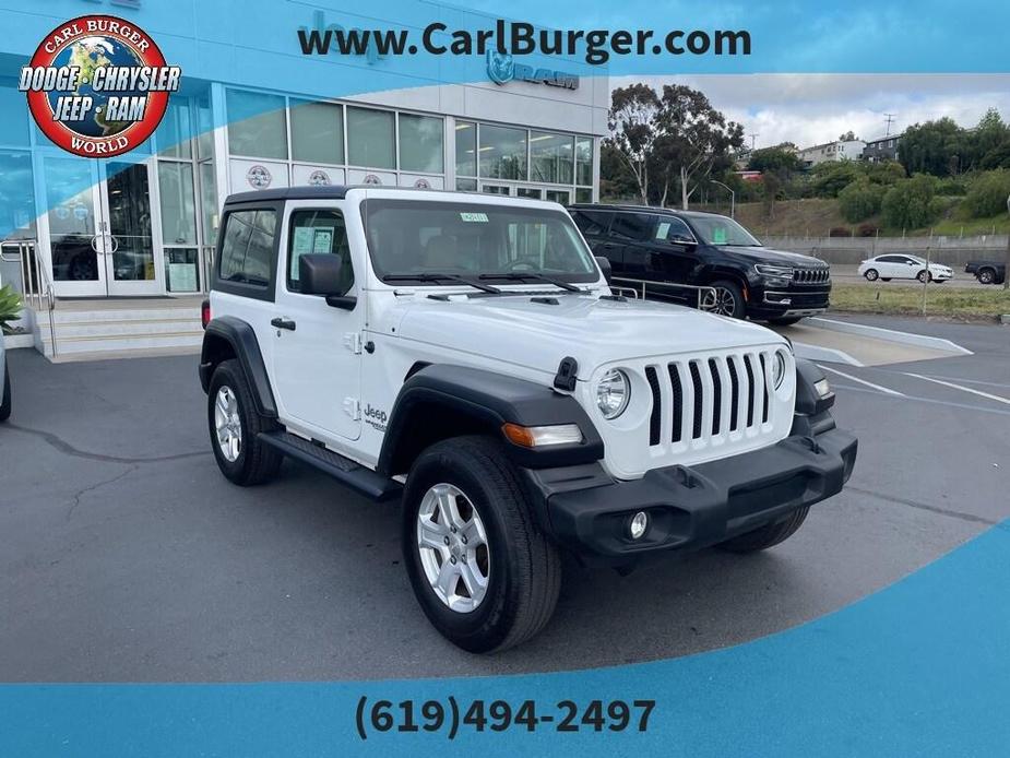 used 2021 Jeep Wrangler car, priced at $35,990