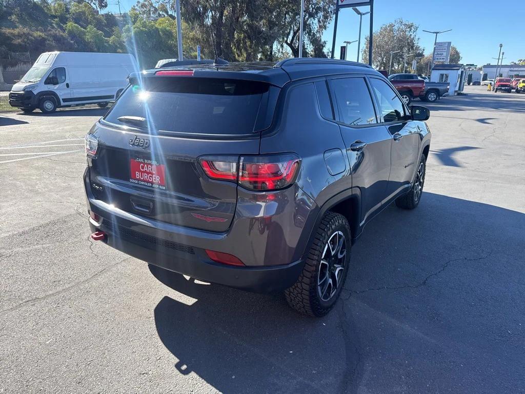 used 2024 Jeep Compass car, priced at $26,990