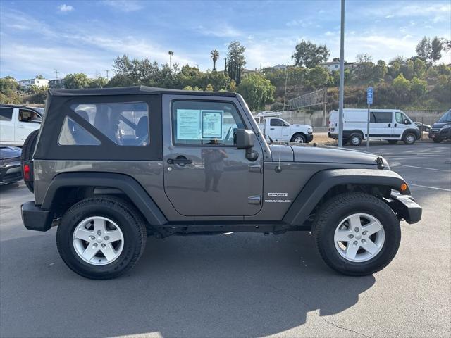 used 2017 Jeep Wrangler car, priced at $20,990