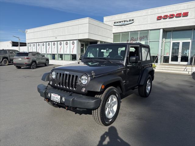 used 2017 Jeep Wrangler car, priced at $20,990