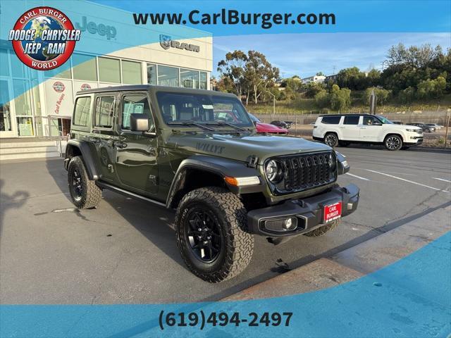 used 2024 Jeep Wrangler car, priced at $46,990