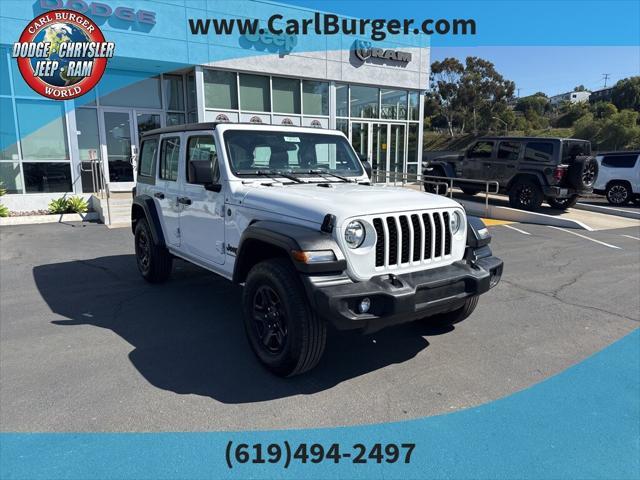 used 2024 Jeep Wrangler car, priced at $36,990