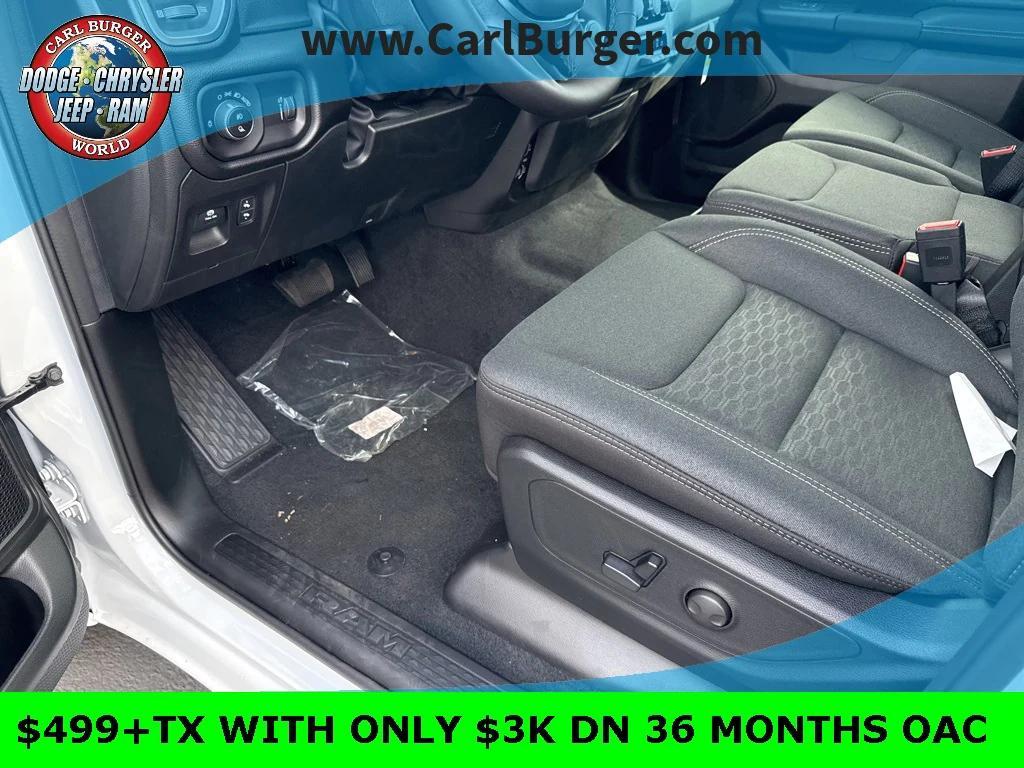 new 2025 Ram 1500 car, priced at $52,685