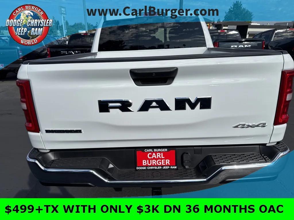 new 2025 Ram 1500 car, priced at $52,685
