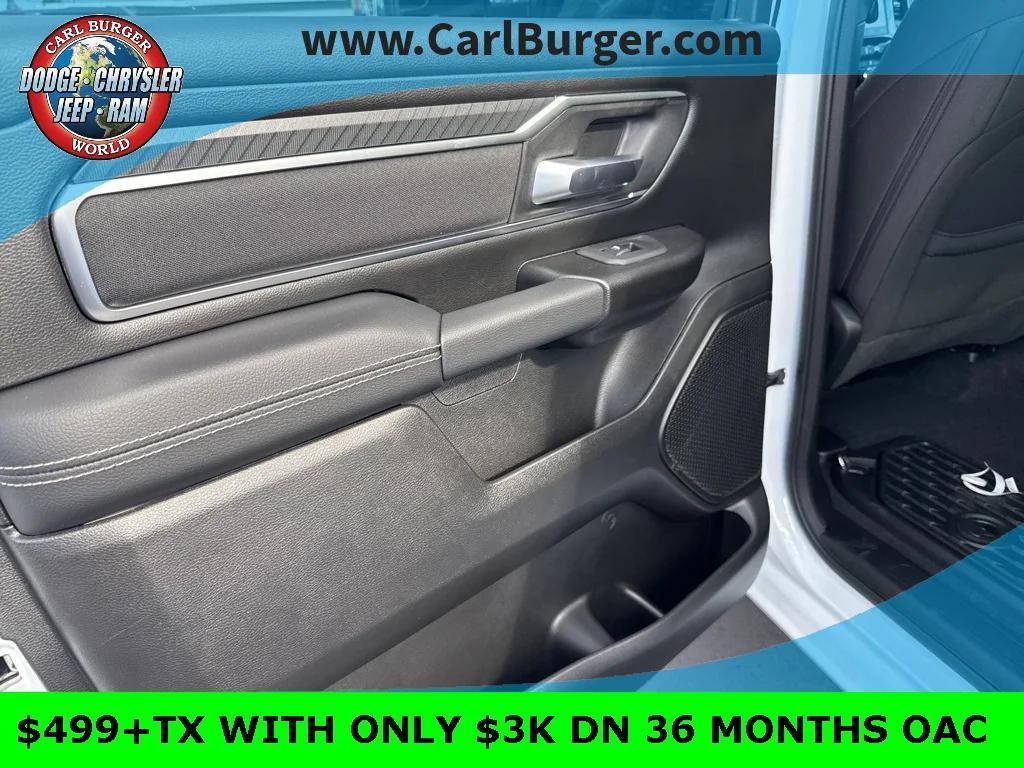 new 2025 Ram 1500 car, priced at $52,685