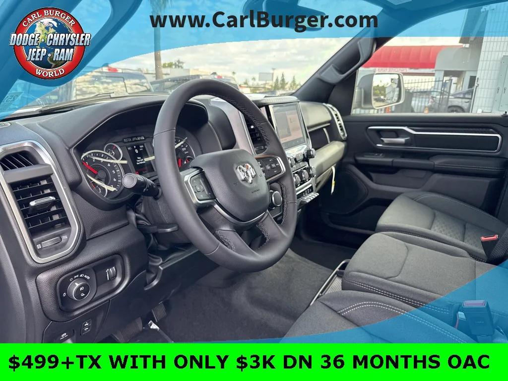 new 2025 Ram 1500 car, priced at $52,685