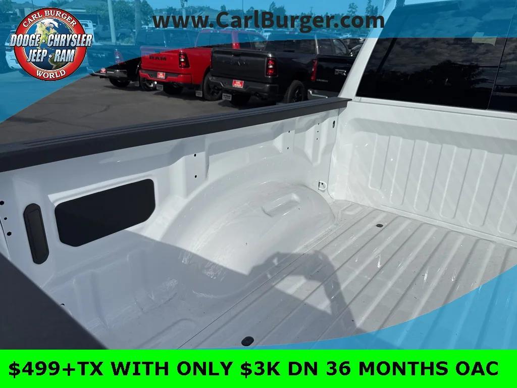 new 2025 Ram 1500 car, priced at $52,685