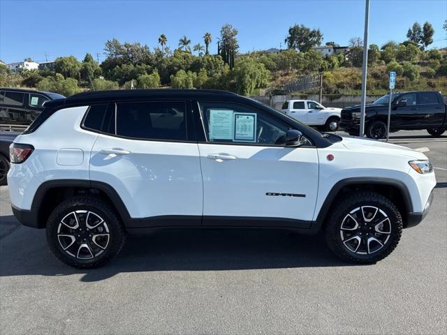 used 2024 Jeep Compass car, priced at $29,990