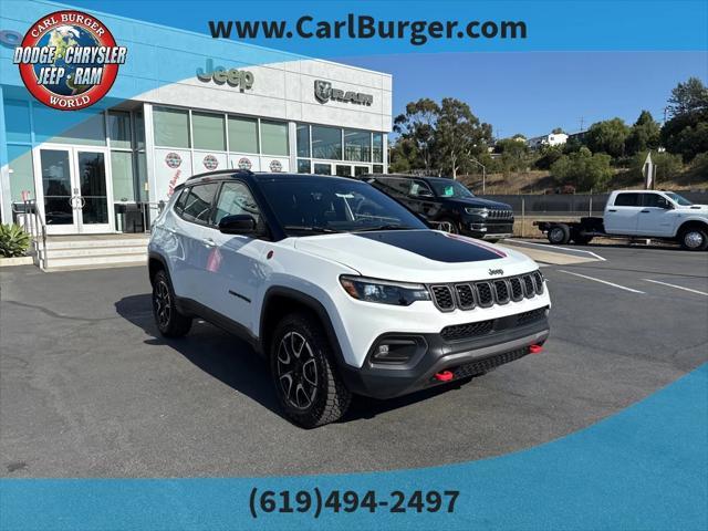 used 2024 Jeep Compass car, priced at $29,990