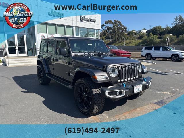 used 2022 Jeep Wrangler Unlimited 4xe car, priced at $36,990