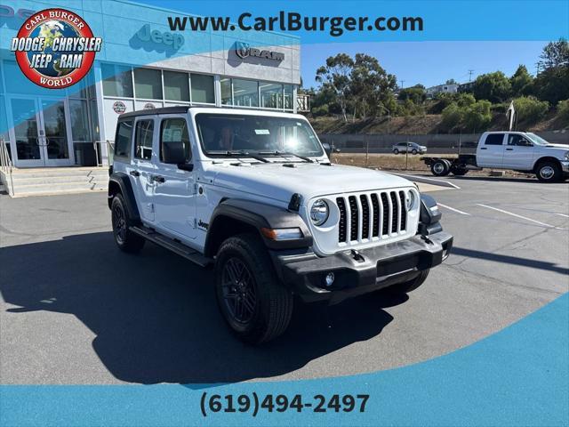 used 2024 Jeep Wrangler car, priced at $40,990