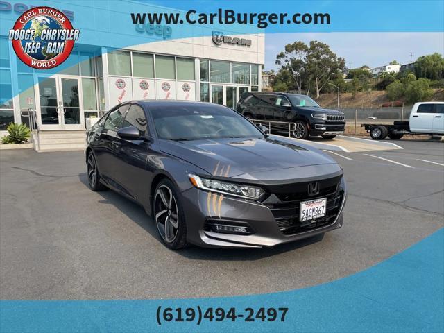 used 2019 Honda Accord car, priced at $20,990