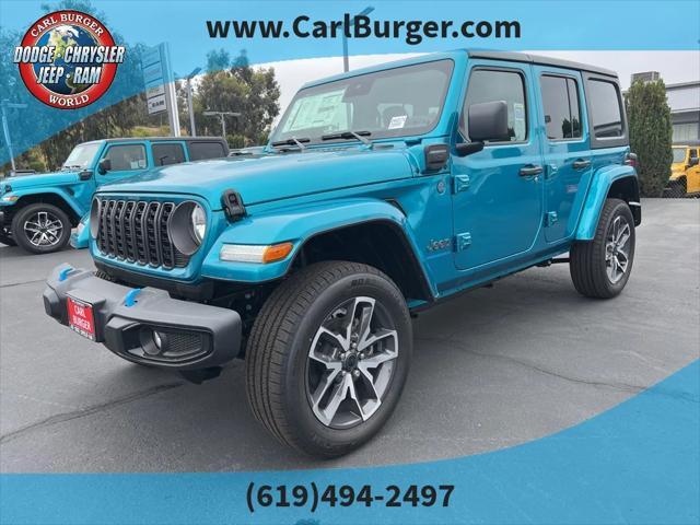 new 2024 Jeep Wrangler 4xe car, priced at $51,350