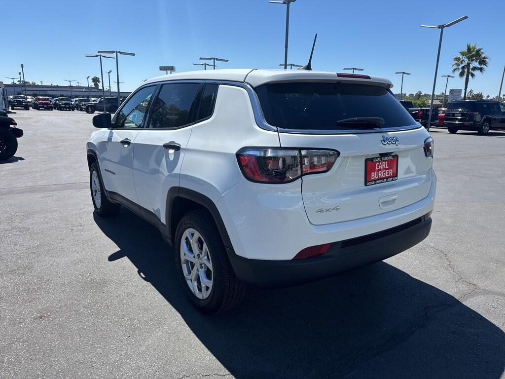 used 2024 Jeep Compass car, priced at $27,495