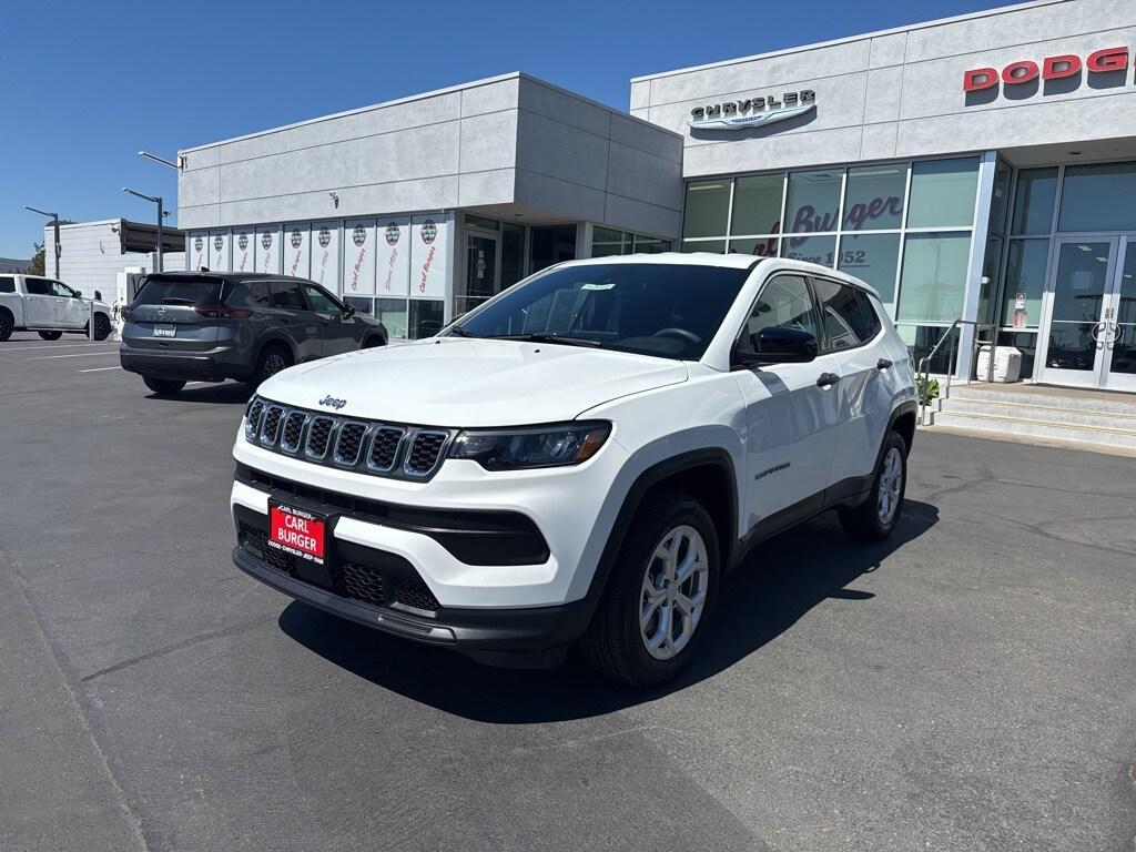 used 2024 Jeep Compass car, priced at $27,495