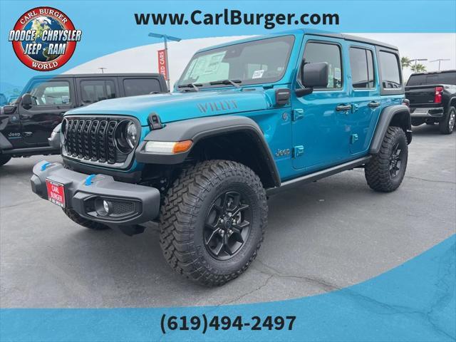 new 2024 Jeep Wrangler 4xe car, priced at $56,170