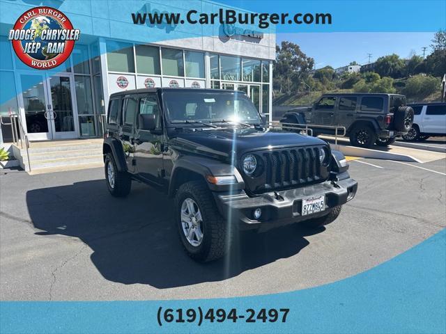 used 2021 Jeep Wrangler Unlimited car, priced at $29,990