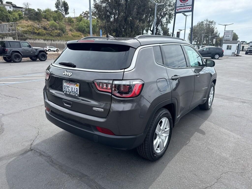 used 2022 Jeep Compass car, priced at $21,990