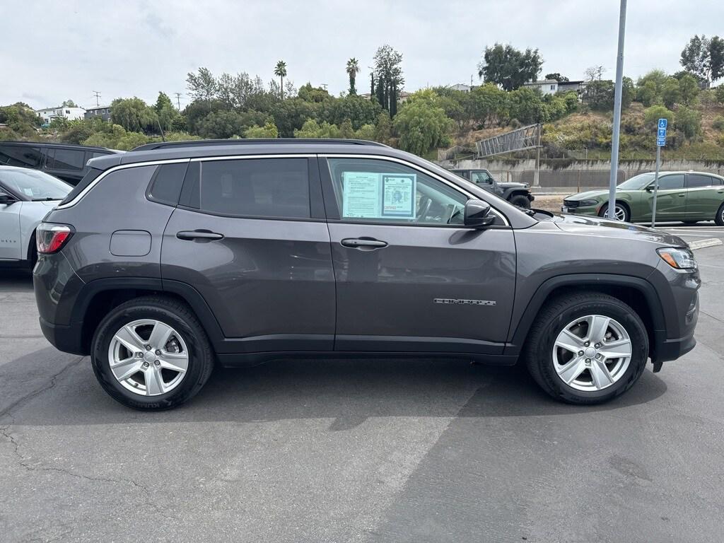 used 2022 Jeep Compass car, priced at $21,990
