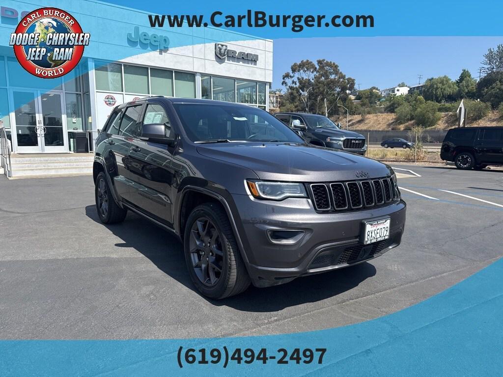 used 2021 Jeep Grand Cherokee car, priced at $31,990