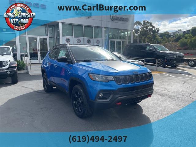 used 2023 Jeep Compass car, priced at $25,990