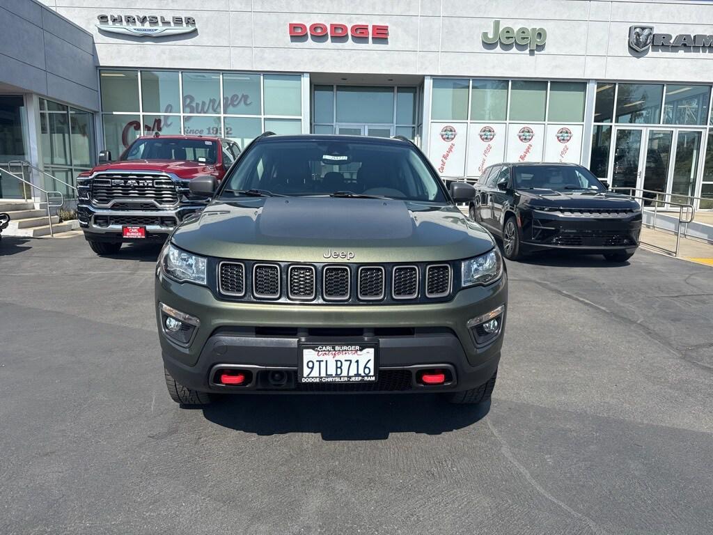 used 2021 Jeep Compass car, priced at $19,990