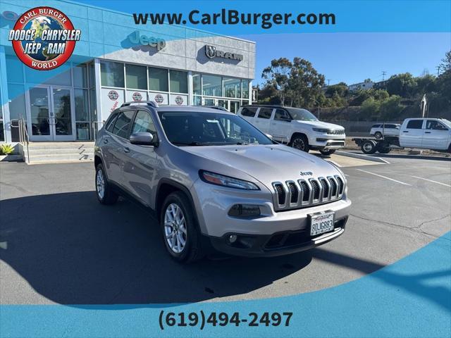 used 2018 Jeep Cherokee car, priced at $15,990