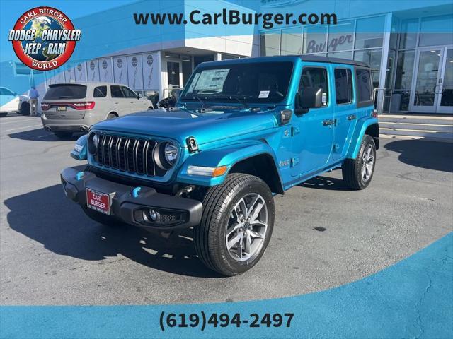 new 2024 Jeep Wrangler 4xe car, priced at $50,350