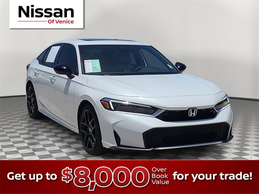 used 2025 Honda Civic Hybrid car, priced at $25,991